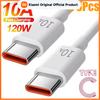 Xiaomi 1/3Pcs 10A Cable Type C To Type C 120W Super Fast Charging Cable Highspeed Data Transfer For iPhone Samsung Xiaomi Charger Cable