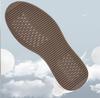 New Men's Breathable Mesh White Sneakers: Thick Sole, Round Toe, Lace-Up, Versatile for Casual and Work Wear