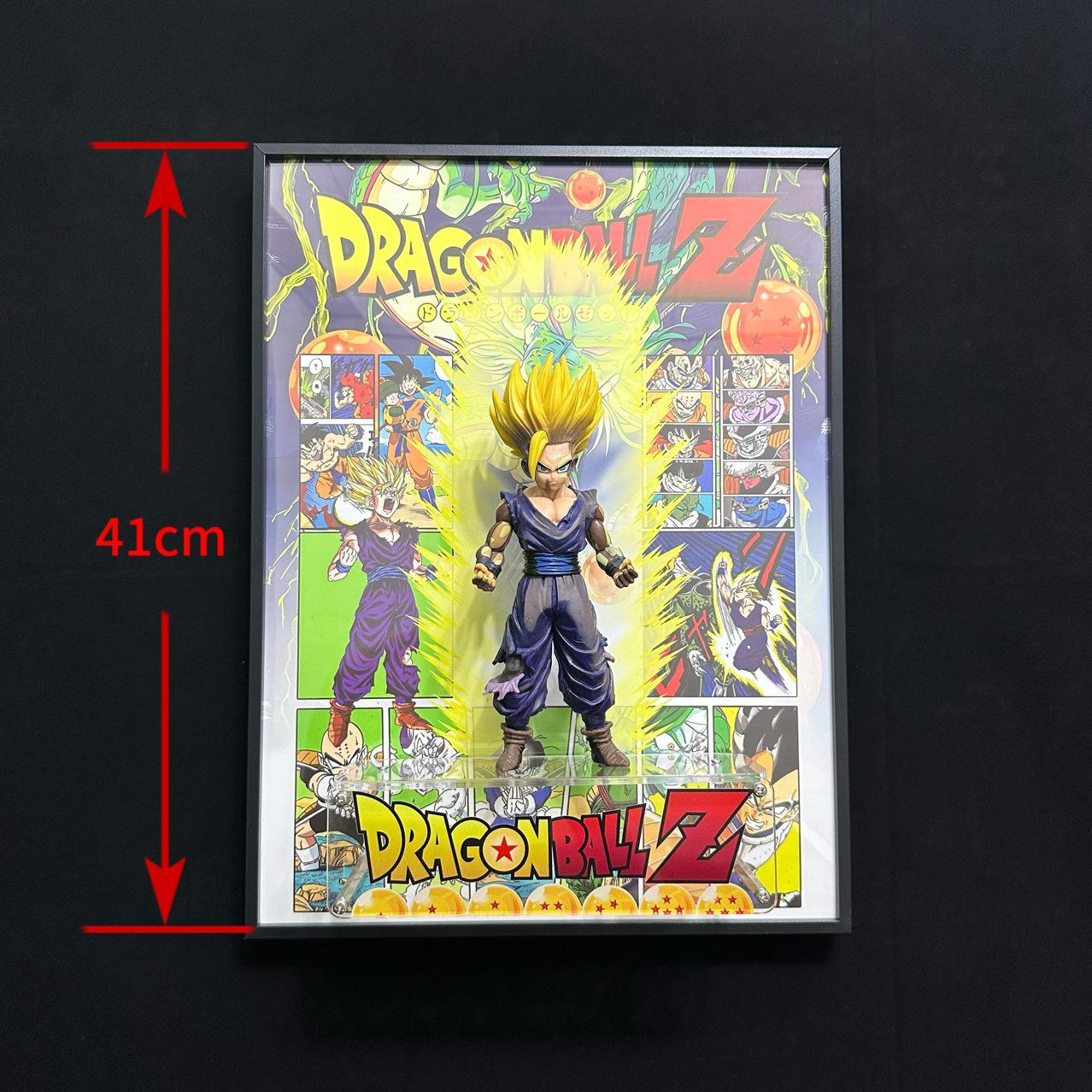 

Dragon Ball Gohan Saiyan 3D Figurine - Anime Ornament Toy Gift