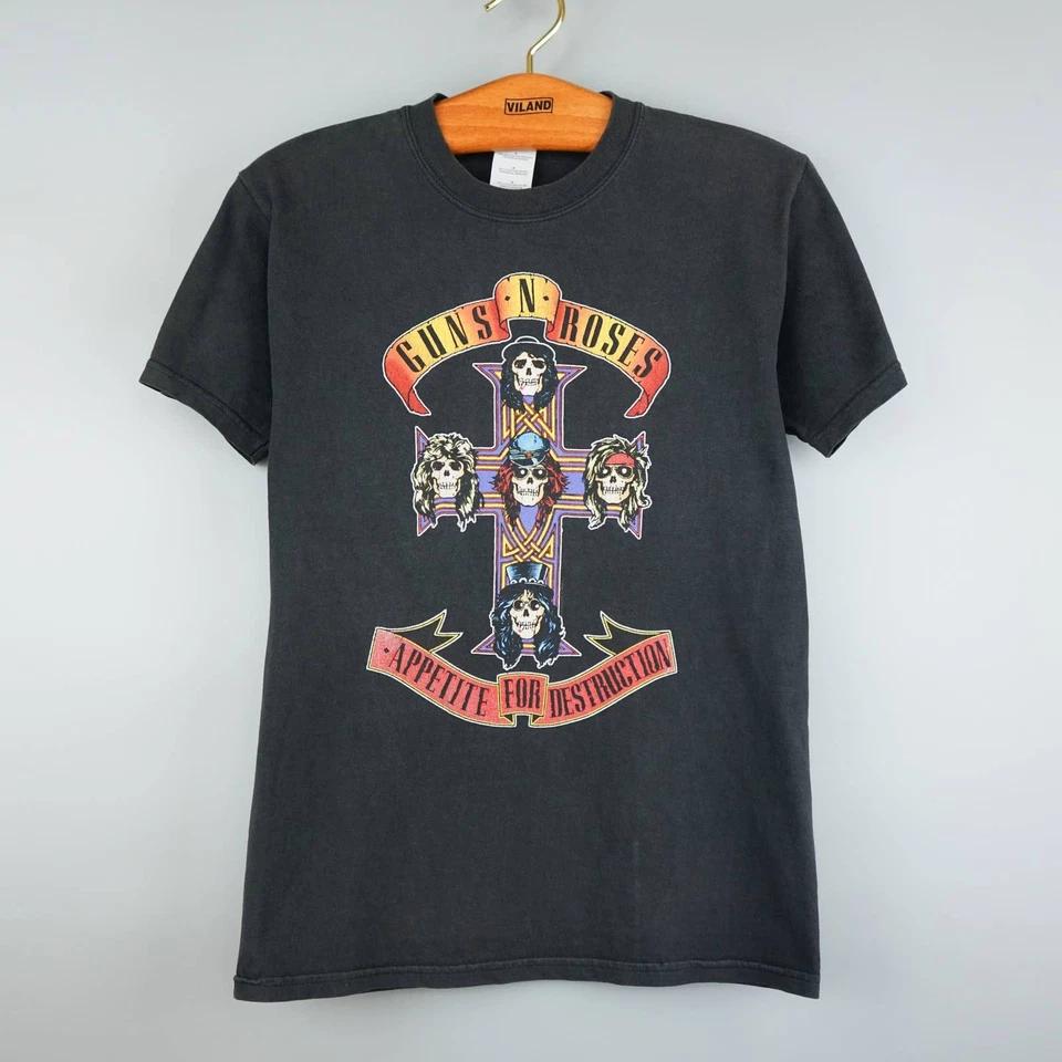 Винтажная футболка Guns N Roses 1990-х годов S