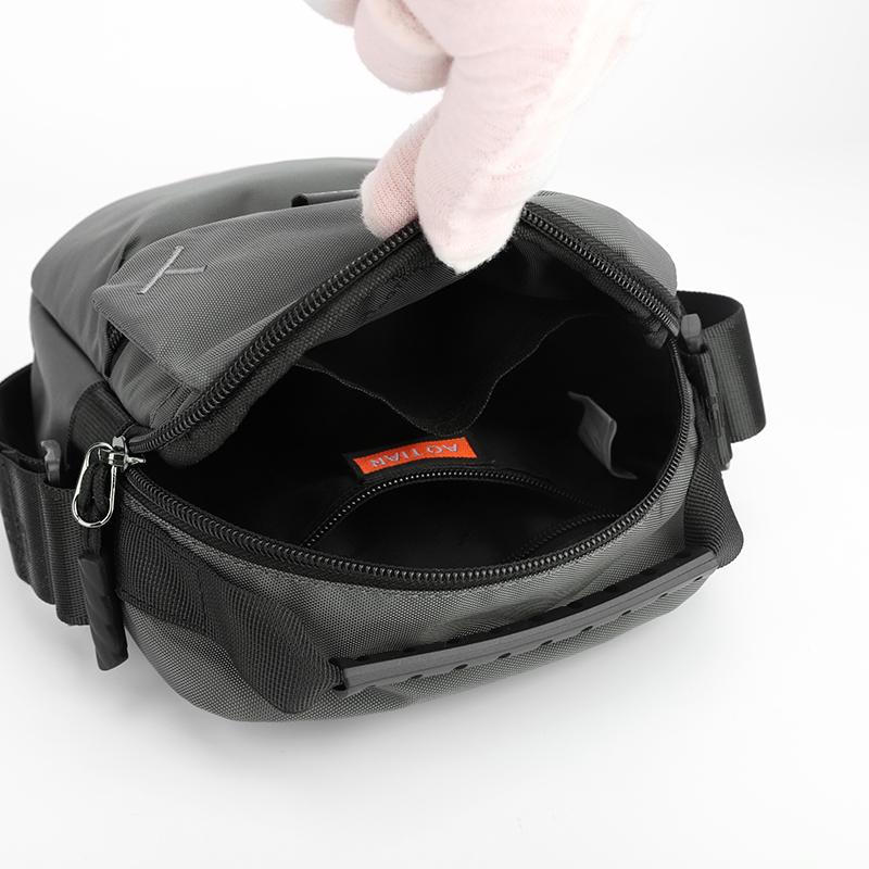 Fashion Men Small Shoulder Bags High Quality Mini Messenger Bag for Men Stylish Leisure Men's Shoulder Bags