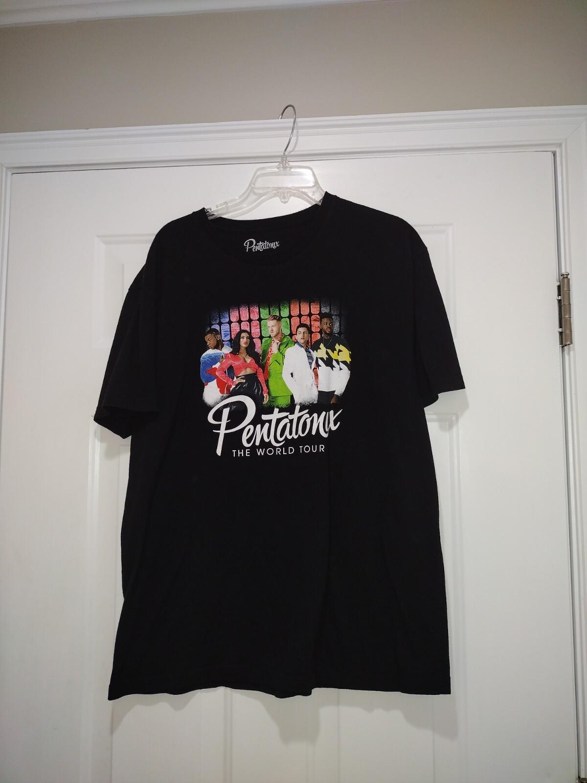 Pentatonix World Tour Size XL Unisex T-Shirt XXXL