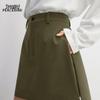 PEACEBIRD High-Waist Casual Short Skirt ABGEG1544