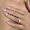 Vintage Baroque Imitation Pearl Love Heart Elastic Rope Beading Rings For Women Fashion  Accessories Rings Charm Jewelry Gifts