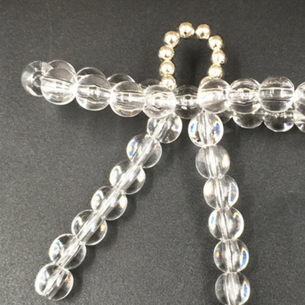 Pearl Beaded Bowknot Charm Keychains Sweet Cool Pendant Ornament Keyring Backpack Decoration Jewelry for Women Girls