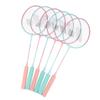 Eisenlegierung Badminton Schläger Mit 3 Nylon Federbällen/1 Tragetasche Für Anfänger Langlebiges Badminton Set Sport Fitnessgeräte