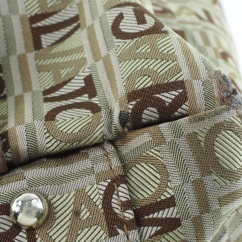 Salvatore Ferragamo Tote Bag Brown canvas/leather Women Used