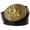 Fashion Women Belt Retro Floral Pattern Flower Design Arabesque Pattern Golden Floral Popular Element Girdle Women Gift