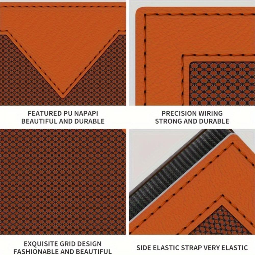 1 Stück Auto Rücksitzaufbewahrung, Multifunktionale Auto Organizer Tasche, Mülleimer, Handyhalter, Entwickelt für Mittelkonsole und Auto Rücksitzaufbewahrung