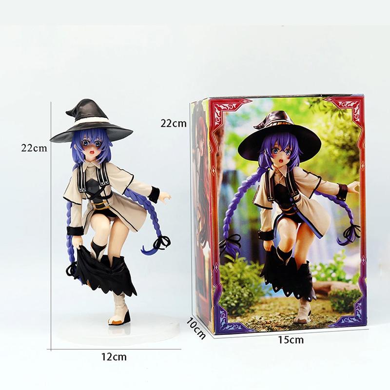 Anime Eris Boreas Figure Toys Mushoku Tensei Action Figures Eris Greyrat Figure Model PVC Collectible Statue Decoration Dolls