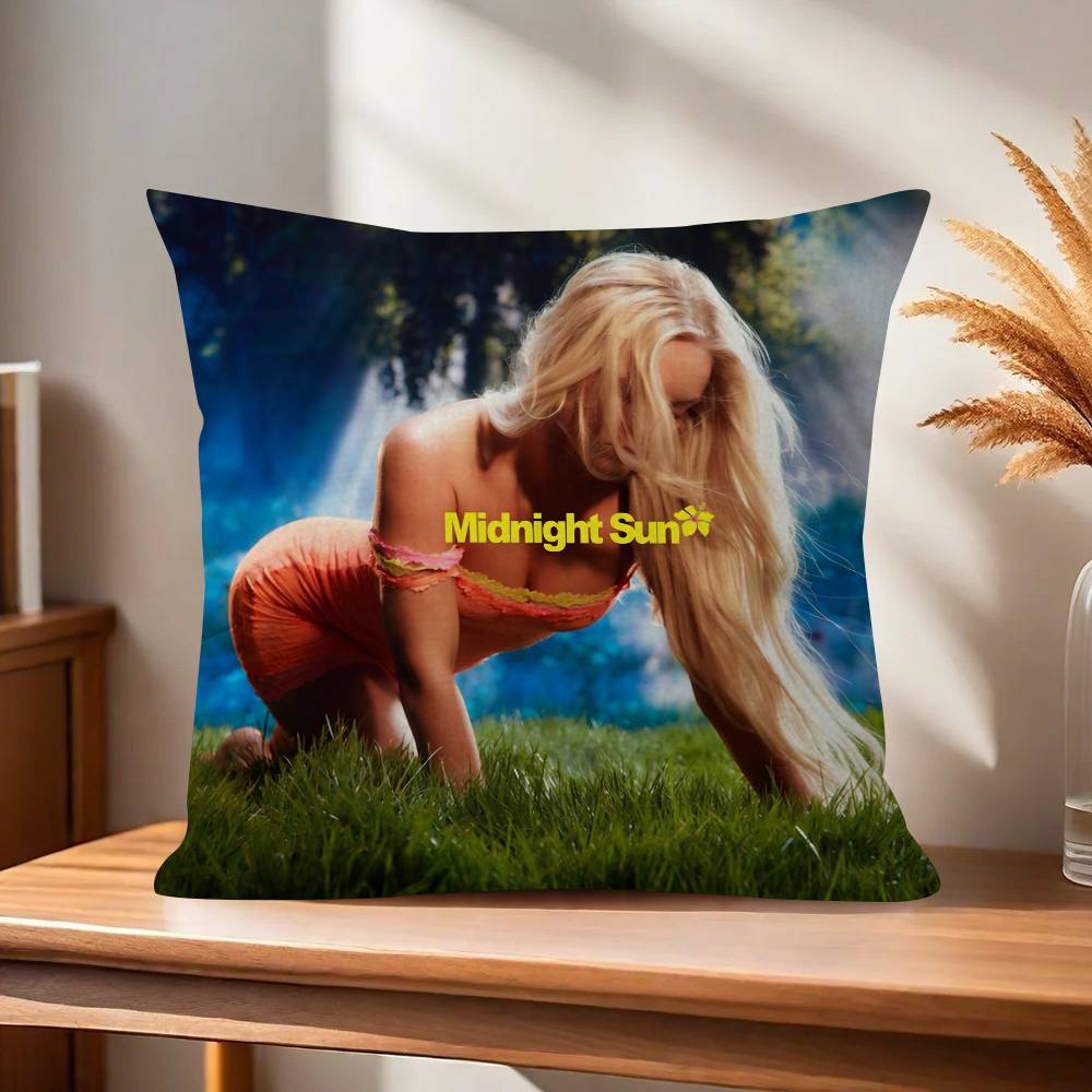 Singer Zara Larsson Midnight Sun Pillow Gift Home Office Decoration Pillow Bedroom Sofa Car Cushion CoverPillow Case