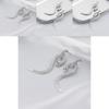 Elegant Alloy Snake Earrings For Women Trendy Zodiac Animal Design 2022 Winter Fashion