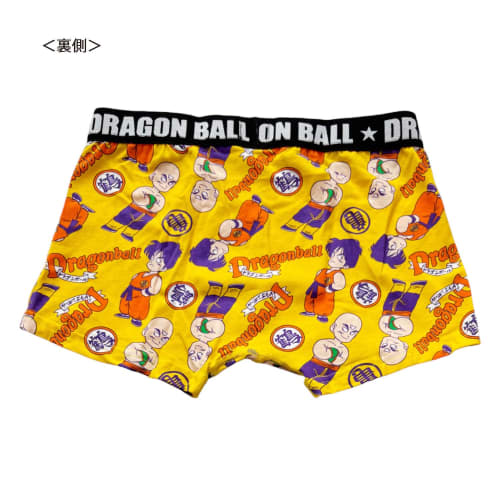 Small Planet Dragon Ball Boxer Briefs, Tenshinhan and Yamcha, Multicolor, XL, TE1409