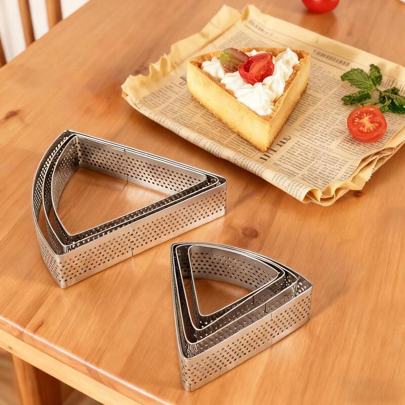 MDNG Perforated 1/6 Sector Mousse Ring Baking Mold Set