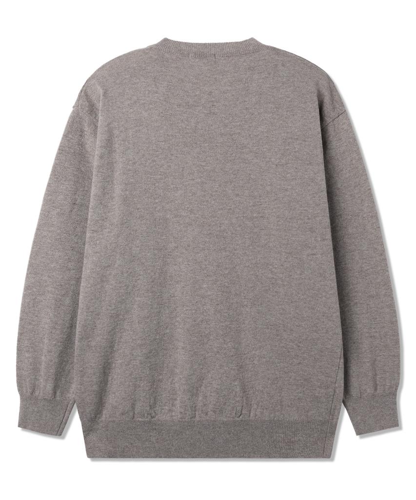 ALVINCLO [De Luxe] Daily Janice V-Neck Knit Dlx1512 (4 Colors)