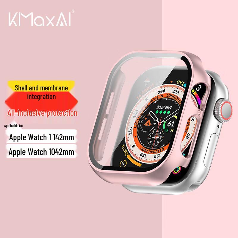 KMaxAI Apple Watch S11 Integrated Case with Tempered Film