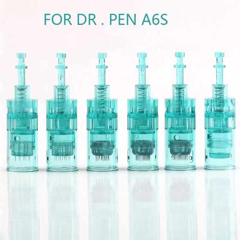 A6S Electric Dr. Pen Microneedle Nano Microcrystal Snap-On Head