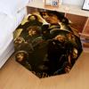 Journey Through Middle-earth Umbrella Folding umbrella, automatic umbrella 8-Frame for Travel, camping Use Gift for Halloween Christmas