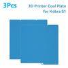 For Kobra S1 Cool Plate Build Plate Double-Sided Plate Spring Steel Sheet 266x264mm For Anycubic Kobra S1 Heat Bed 3D Printer