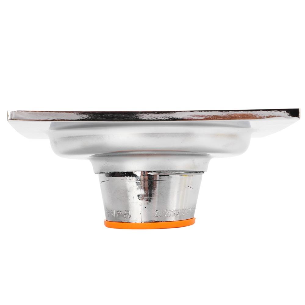 4 Inch Size Shower Drain Self-Sealing Shower Floor Drain Convenient Floor Drain Laundry Room