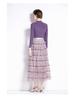 Women's Long-Sleeve Knitted Patchwork Dress Set