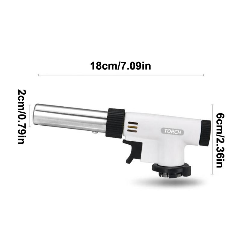 Butane Gas Welding Torch Adjustable Flame Jet Soldering Burner Lighter for Automobile Repairs