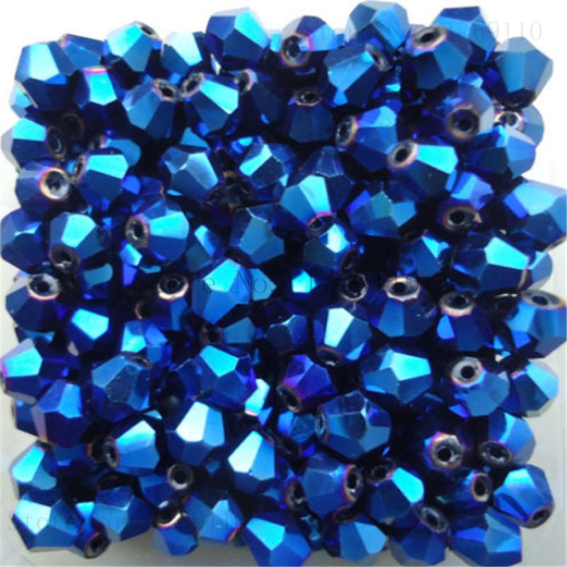 Isywaka Sale U Pick Color 3mm 4mm 6mm 8mm Bicone Austria Crystal Bead Charm Glass Bead Loose Spacer Bead for DIY Jewelry Making