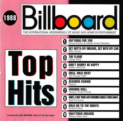 CD VARIOUS - Billboard Top Hits - 1988 R271643 Rhino Records 1994 US Rock Used