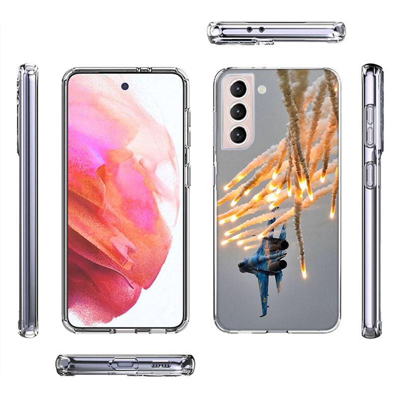 Military Aircraft Warship Fighter Phone Case For Galaxy A14 A24 A34 A54 Samsung A02S A12 A22 A32 A42 A52 A72 A13 A33 A53 5G A03