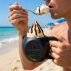 Heat Insulation Weight Lifting Ice Cream Cup Stand Gym Themed Frozen Dessert Sleeve  Beach