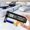 Batterietester Prüfer Tragbar Digitales Display Batterietestgerät Batterielebensdauer Tester Leicht & Allgemein für Haushalt