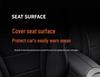 Ice Silk Non-Slip Car Seat Cushion Set - Summer Cooling with Backrest & Square Cushion