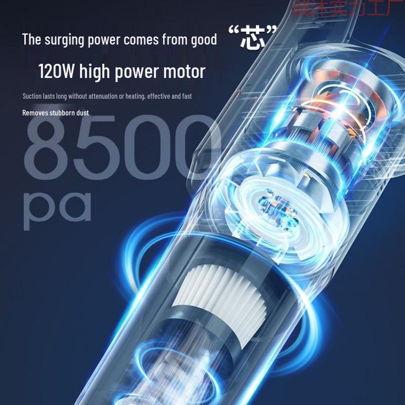 New Portable Wireless Handheld Vacuum Cleaner with Suction & Blowing for Car and Home