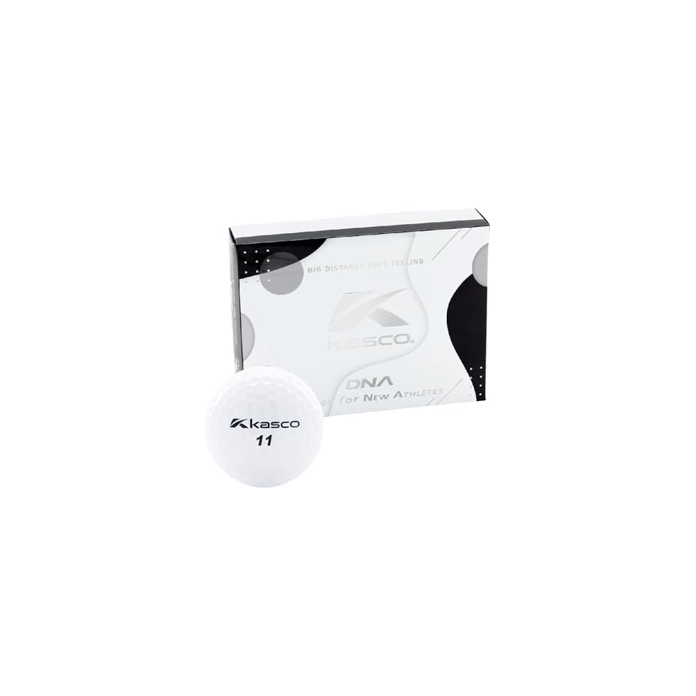 Kasco DNA 2-Piece Golf Balls White 12-Pack