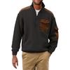 Herren Farbig Stehkragen Sweatshirt Herren Sport Große Größe Freizeit Sweatshirt