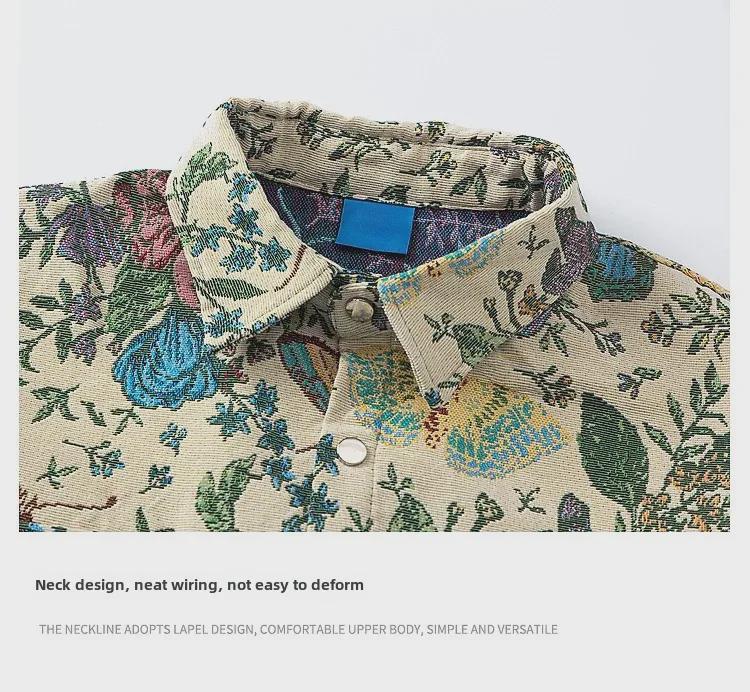 Ami Khaki Ethnic Oversize Butterfly Shirt – Unisex Style