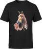 T-shirt With Horse Horse Men's With Print Little Horse Xxl Men's T-Shirt Tshirt