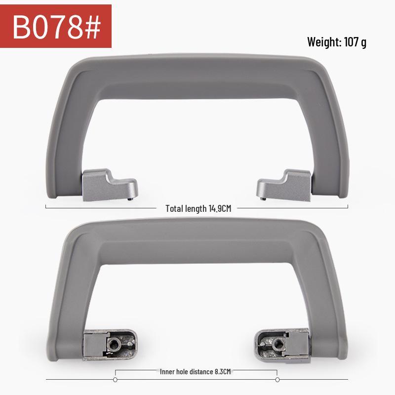 Aluminium-Trolley-Koffer Koffergriff: Hartschalen-Zubehör für Reisegepäck.