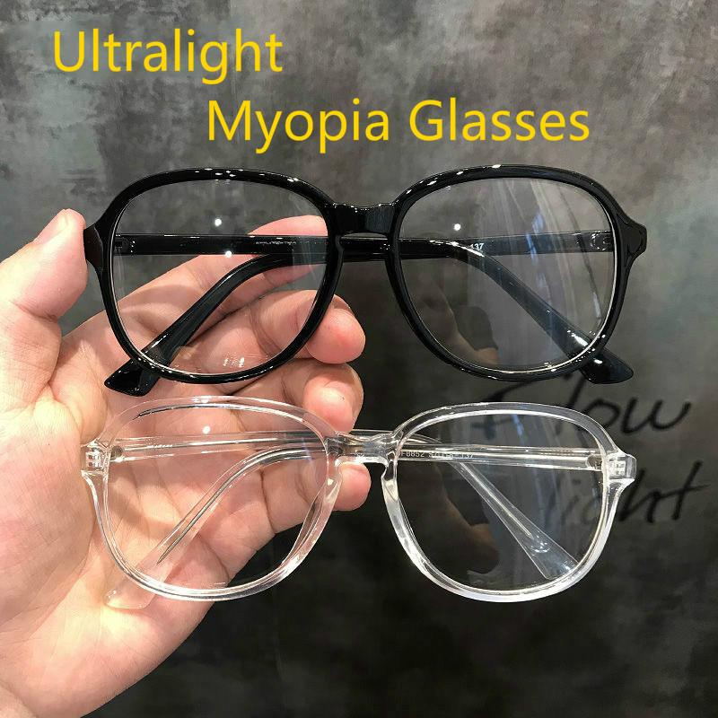 clear glasses for round face