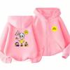 Kids Zipper Hoodies Fashion Hoodie Boy Girl Sweatshirt Hoody Casual Zip Up Top