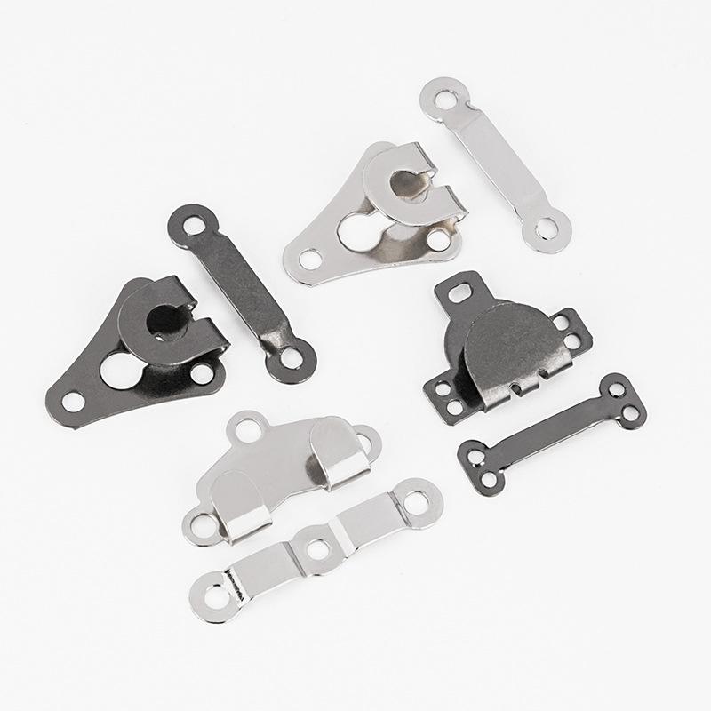 10 Set Metal Pantolon Takım Elbise Pantolon Kanca Düğme Etek Pantolon Giysi Görünmez Kanca Kendin Yap Pantolon Ayar Tokası Dikiş Aksesuarları