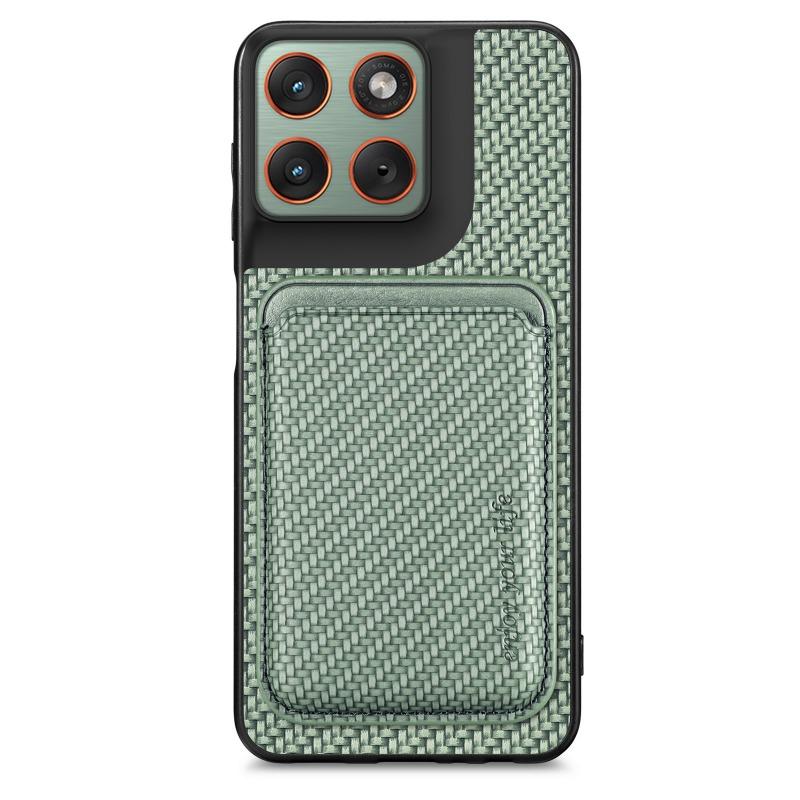 Luxury Skin-friendly Braid Leather Case For Moto Edge 70Ultra 70 Fusion X70 Air Pro Motorola Signature Magnetic Card Wallt Cover