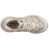 New MLB New York Yankees Anti Slip Wear Resistant Low Top Running Shoes Unisex Beige 3ARNAC24N-50BGS