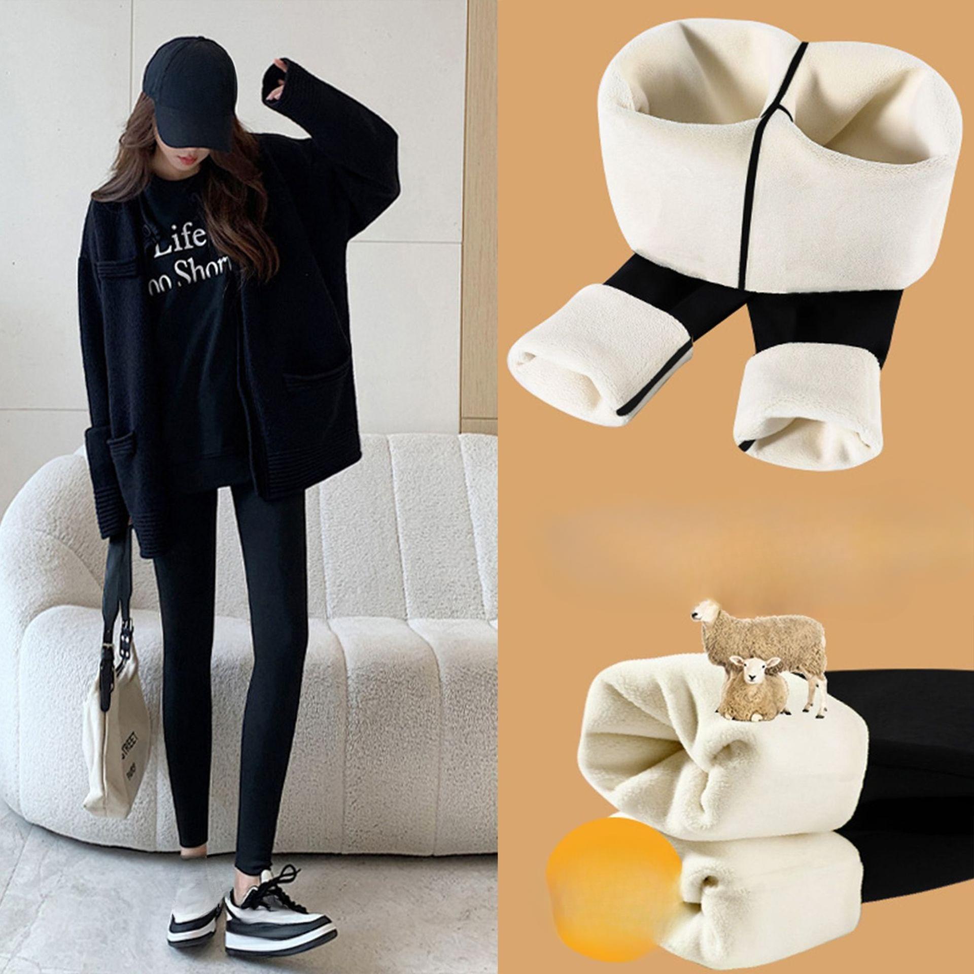 

Женские леггинсы Shark Skin для улицы, зимние, на флисовой подкладке, теплые, облегающие, с высокой талией, контроль живота, подтягивающие ягодицы, йога-штаны Барби XL