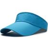 Breathable Quick-Dry Open Top Sun Hat for Men & Women - Large Brim, Casual Outdoor Protection