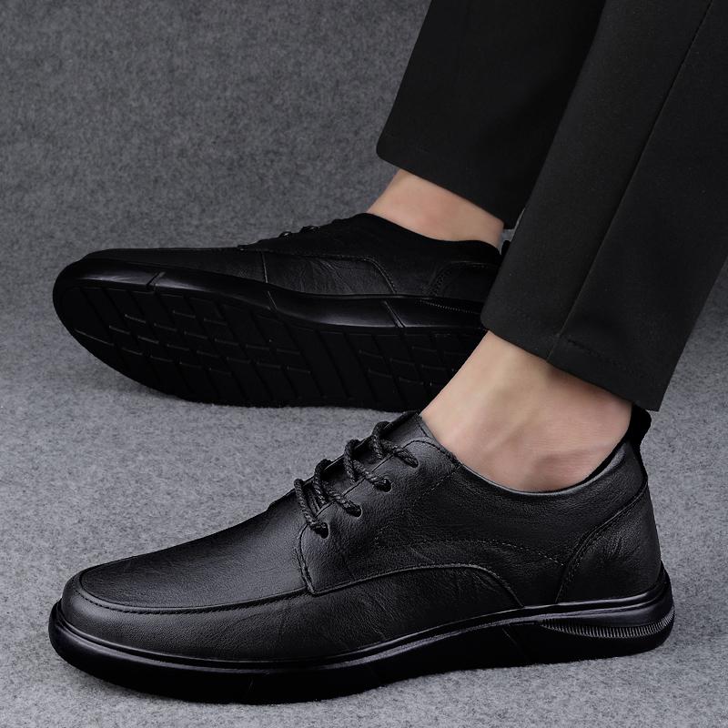 Fashion Men All-match Flats Male Outdoor Casual Footwear Mens High Quality Breathable Sneakers Men's Shoes Genuine Leather Skate Shoes