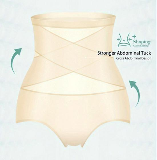 Women's High Waist Body Shaping Pants - Breathable, Tummy Control, Butt Lifting Ice Silk Underwear