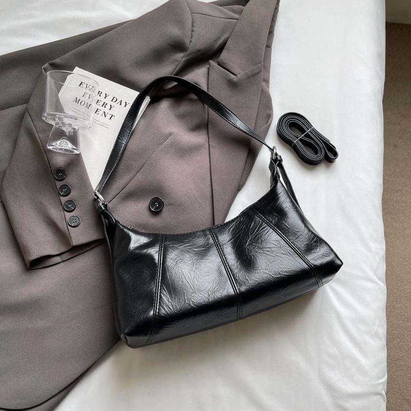 

Maillard Bag Women s 2024 New Arrival Trendy Summer Crossbody Bag Popular Fashion Small Super Popular Shoulder Underarm Bag Black