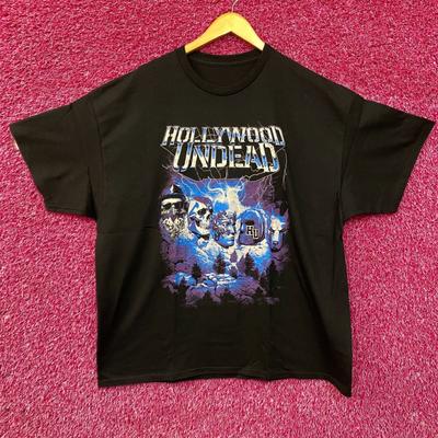 Hollywood Undead Mount Crushmore Black T-Shirt