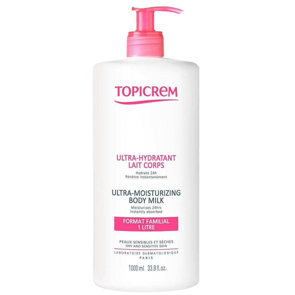 Topicrem, Ultra-Moisturizing Body Milk, Body Milk, 1000 ml